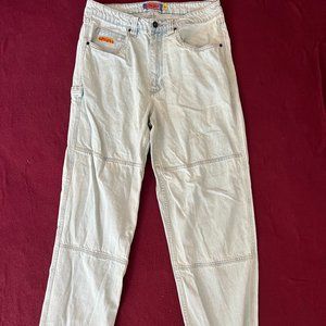 EMPYRE DOUBLE KNEE JEANS SIZE 32